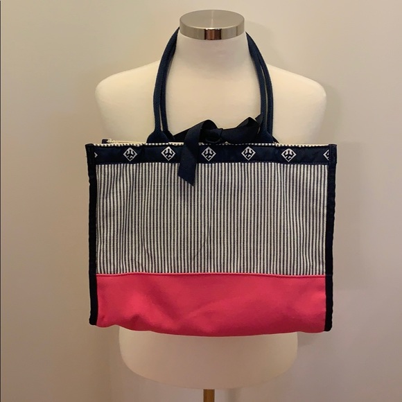Eliza B. Large Striped Tote - Picture 2 of 9